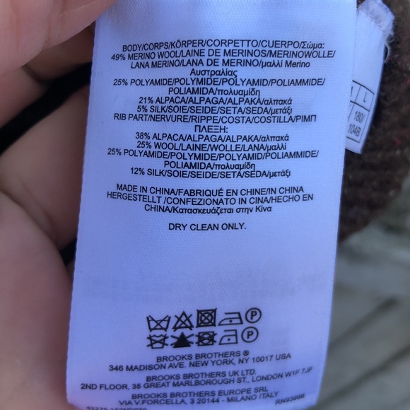 Brooks brothers wool sweater - Picture 8 of 9